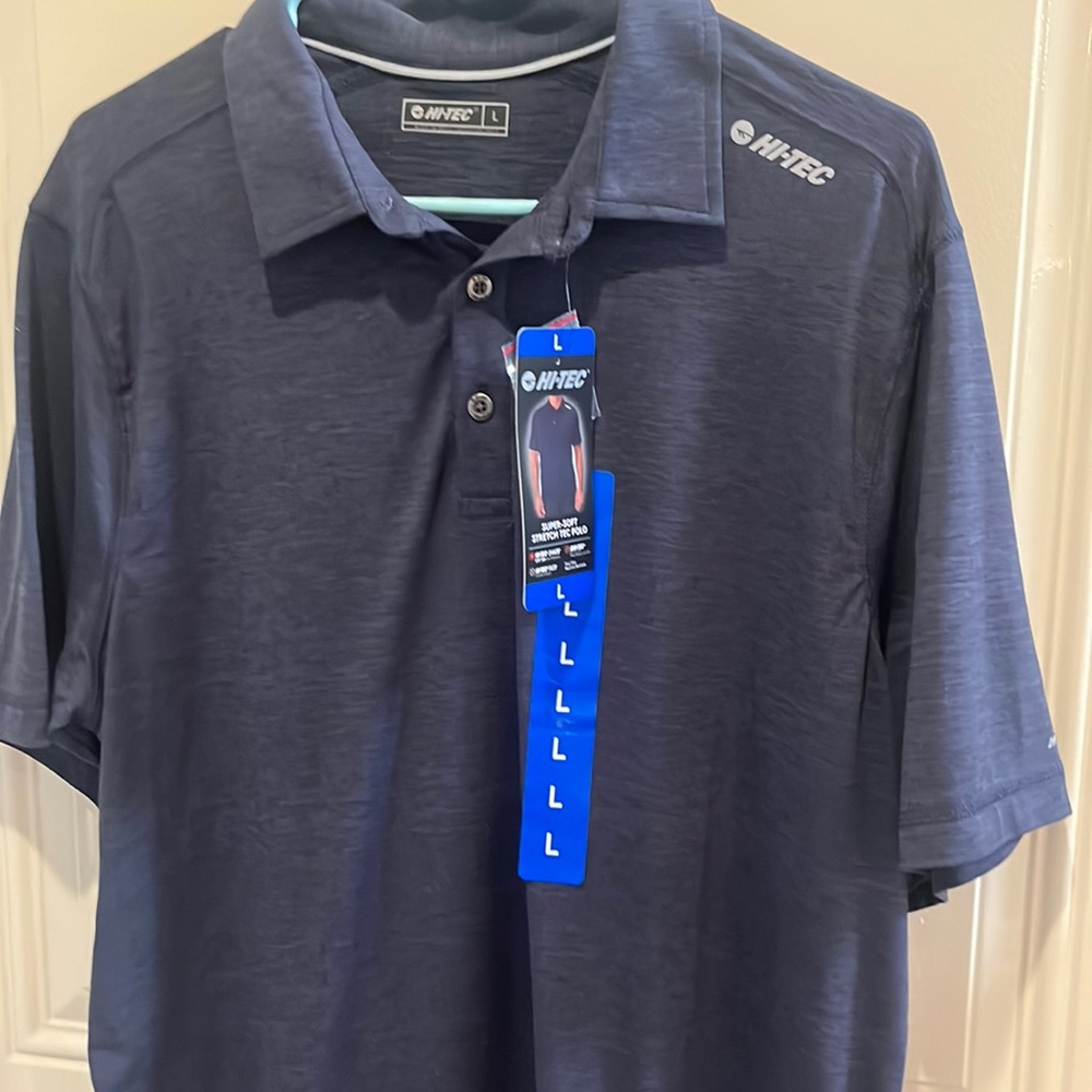 Hi Tec Golf Polo - lightweight knit . New .